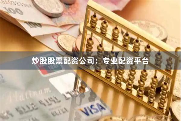 炒股股票配资公司：专业配资平台